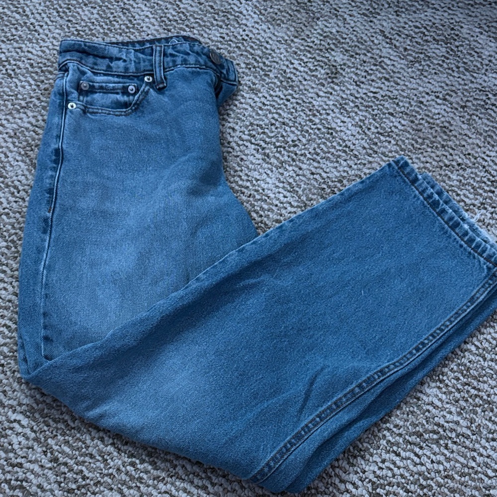 Original Use Relaxed Fit Blue Jeans
